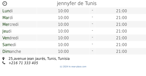 toeter Onrechtvaardig Discriminatie 🕗 Adidas Tunis horaire, Rue de Marseille, tel. +216 52 516 455